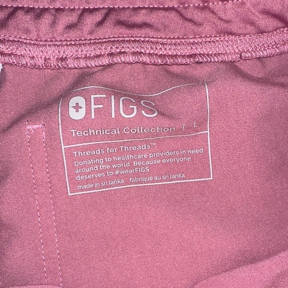 Pink Pants with Red Drawstring - Picture 6 of 7